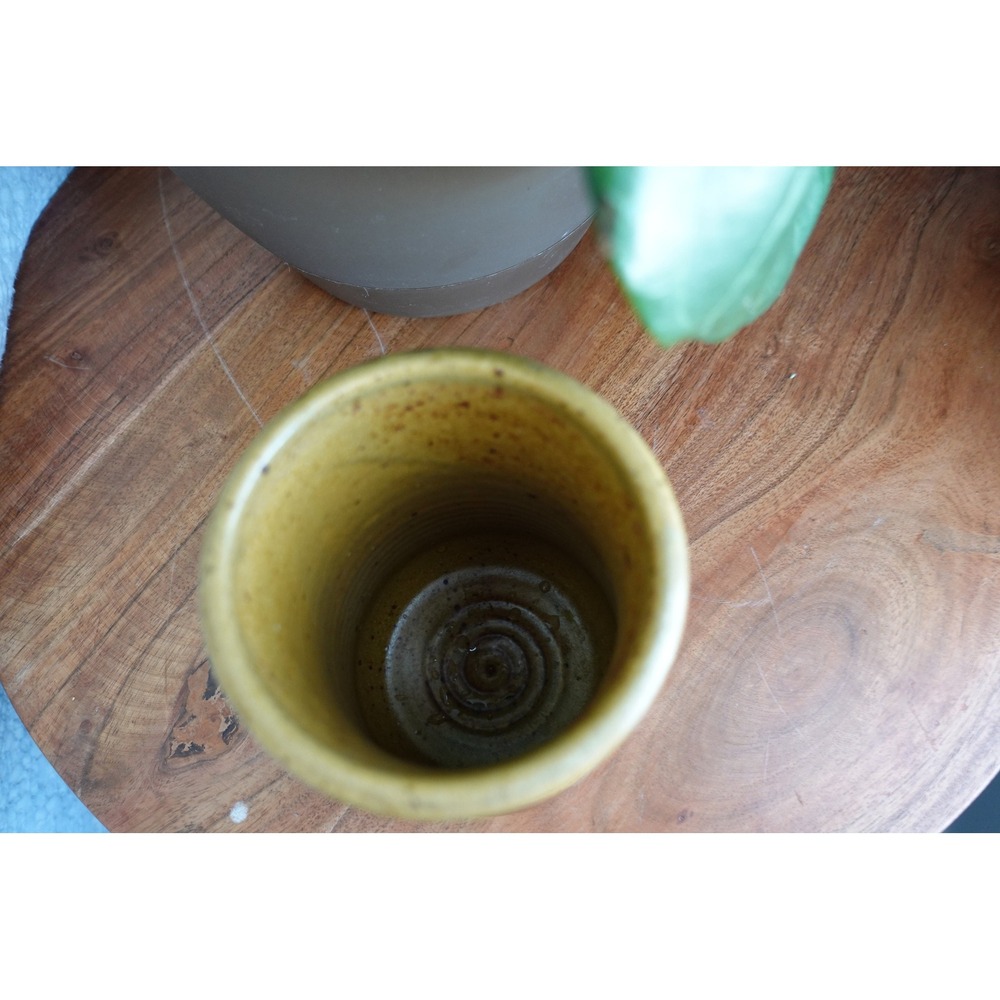 Handmade Pottery Utensil Holder‎ Ceramic Spoons Crock Kitchen Decor - Picture 8 of 8